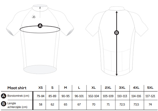 Shirt sizes