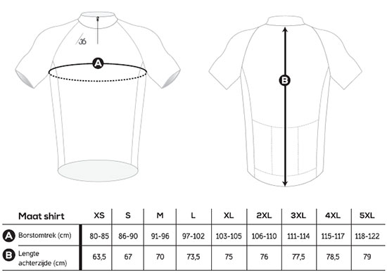 Shirt sizes