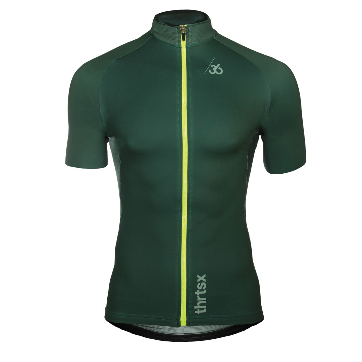 Groen slider wielershirt