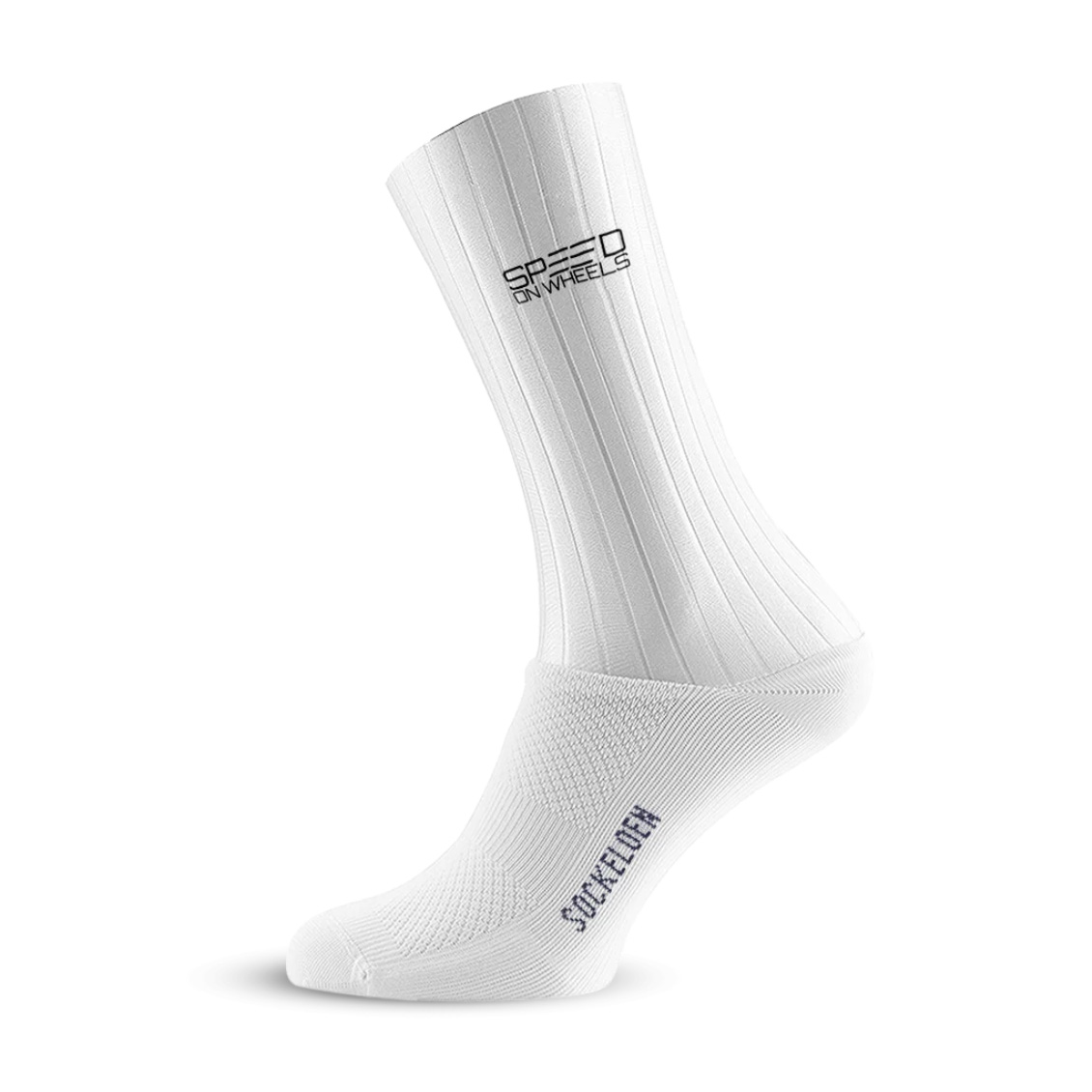 Speed on Wheels sokken Aero wit